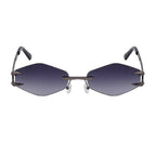 Flux |Futuristic Hexagonal Metal Sunglasses