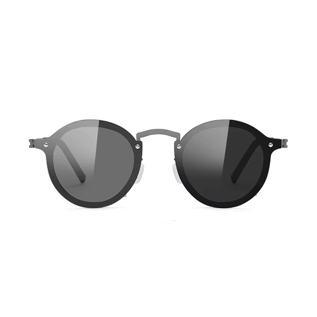 Carnaby |Adjustable Tint Round Metal Sunglasses