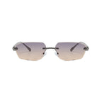 The Craftsman |Classic Rectangle Metal Sunglasses