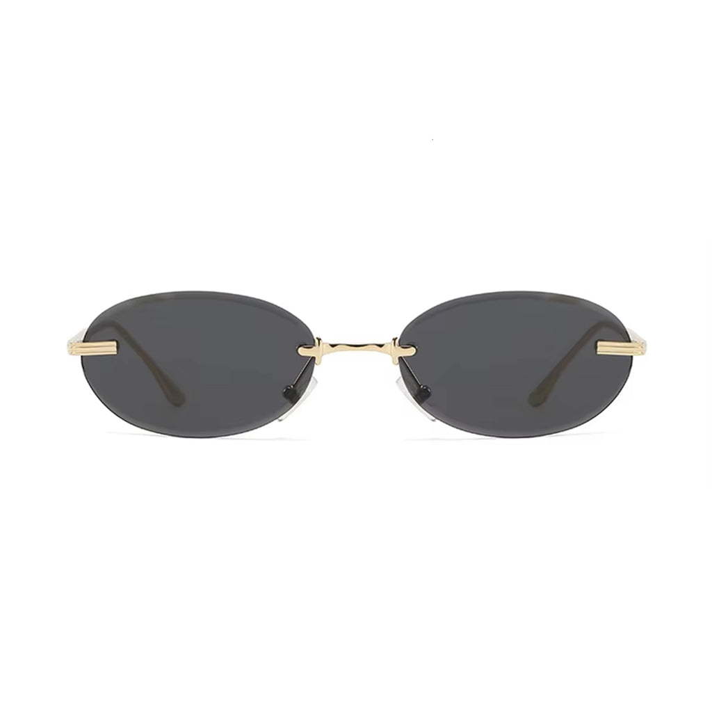 Jasper |Classic Oval Metal Sunglasses