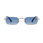 The Novelist |Classic Rectangle Metal Sunglasses