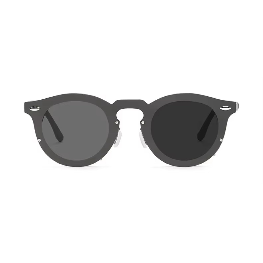 Halo |Adjustable Tint Round Metal Sunglasses