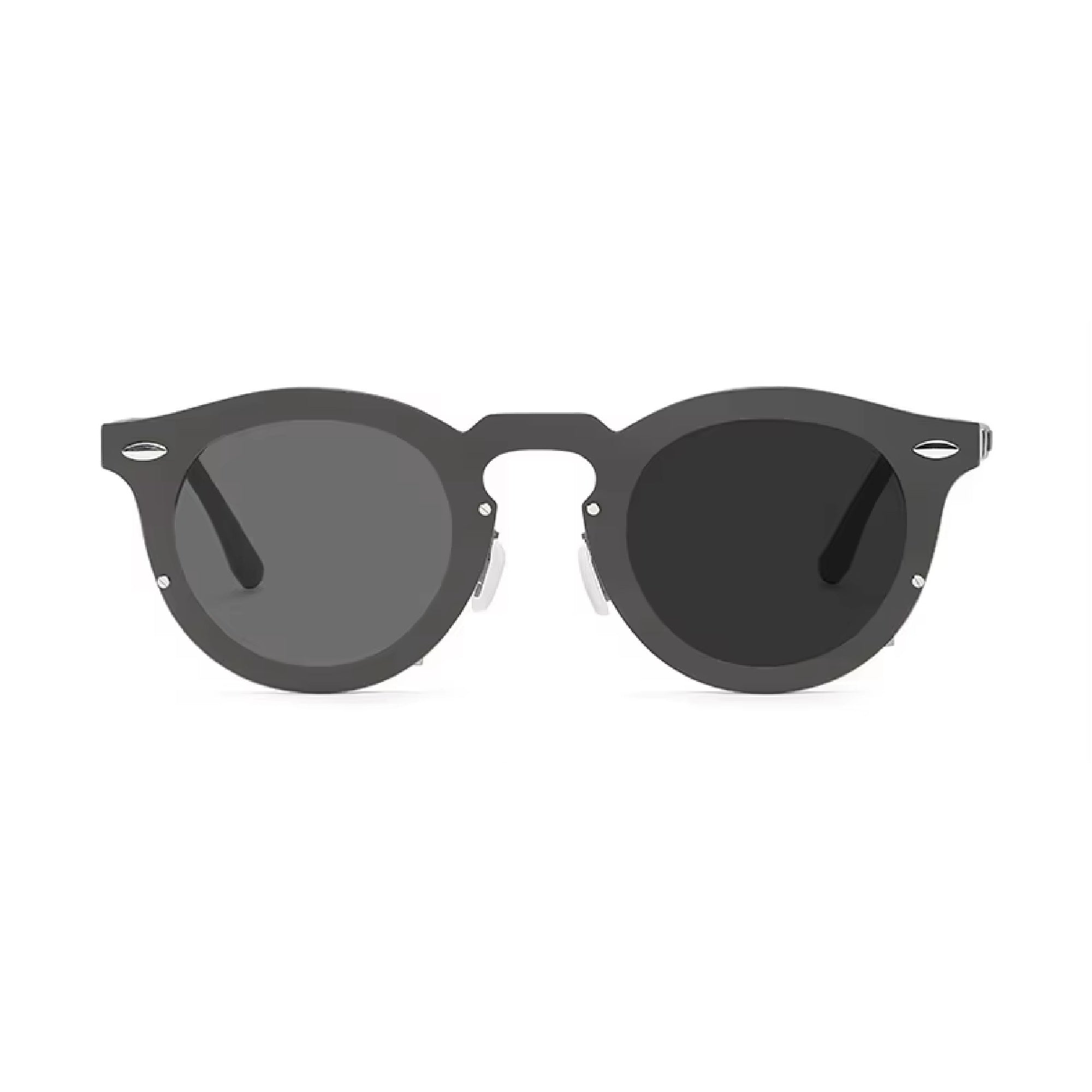 Halo |Adjustable Tint Round Metal Sunglasses
