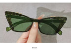 Amora |Rhinestone Cat-Eye PC Sunglasses