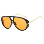 Zayden | Classic Oversized Aviator Metal & PC Sunglasses