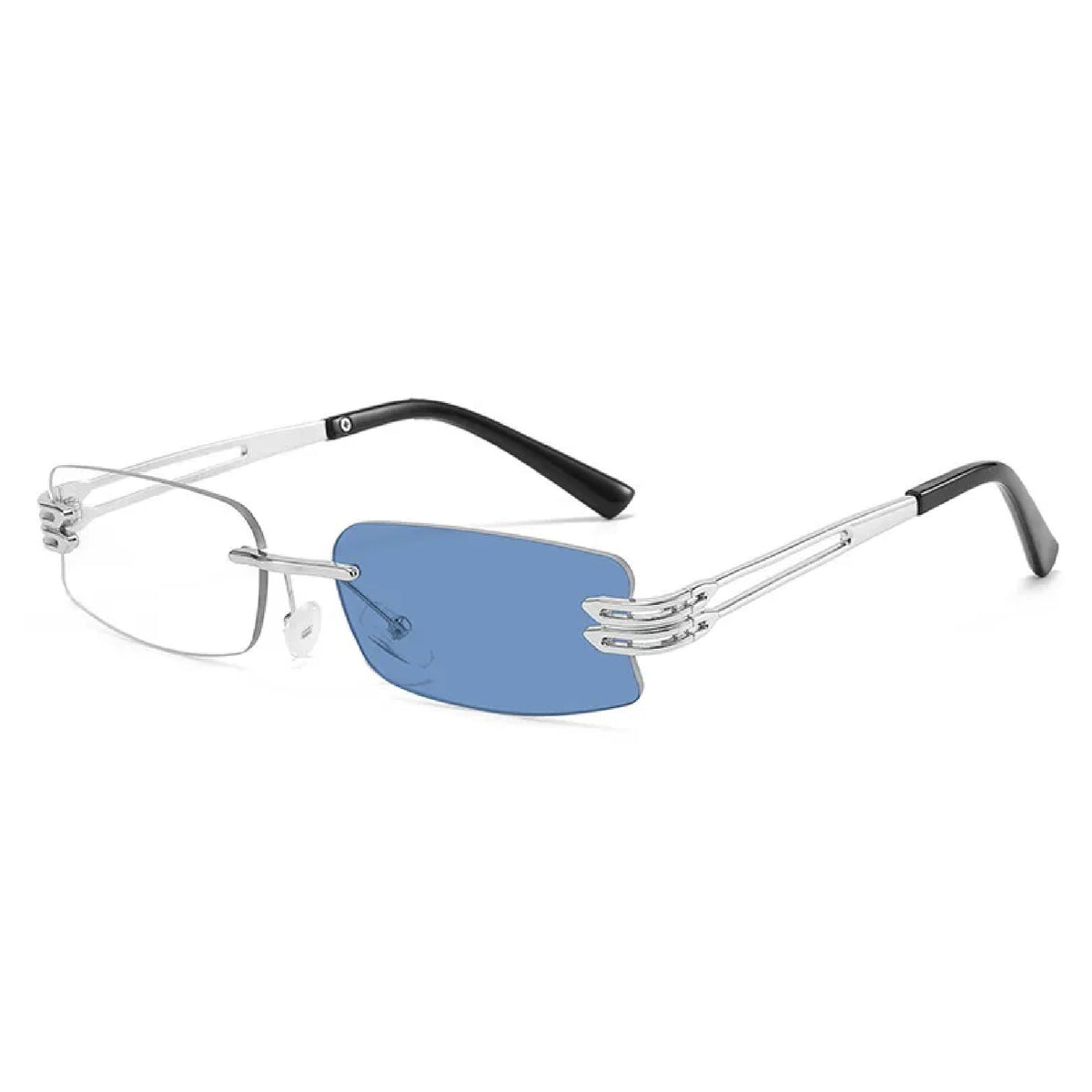 Shift Elio | Photochromic Rectangle Rimless Sunglasses