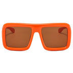 The Pillar |Oversized Retro Square PC Sunglasses