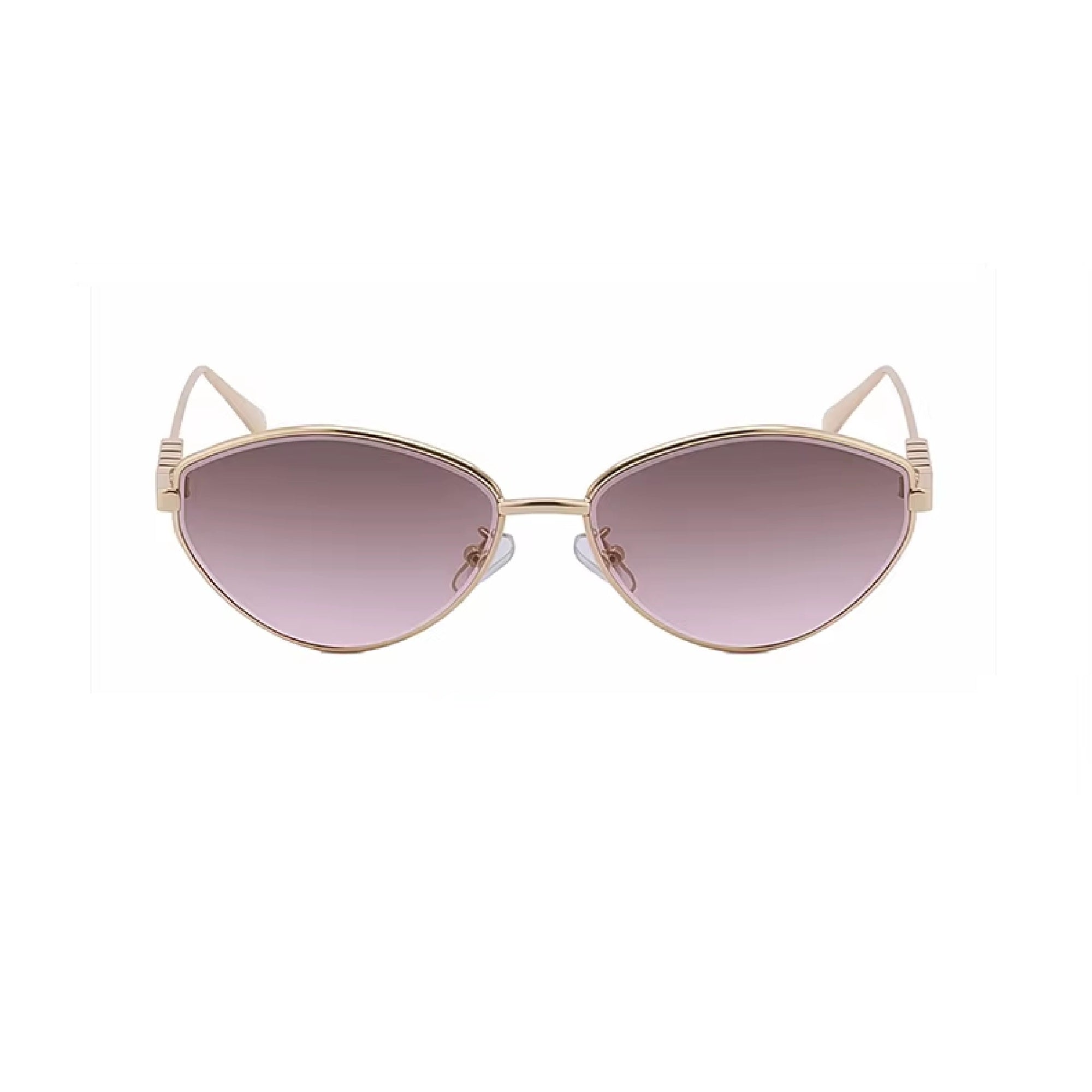 The Aesthetic | Classic Oval Metal Sunglasses