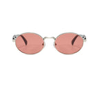 Continuum |Classic Oval Metal Sunglasses
