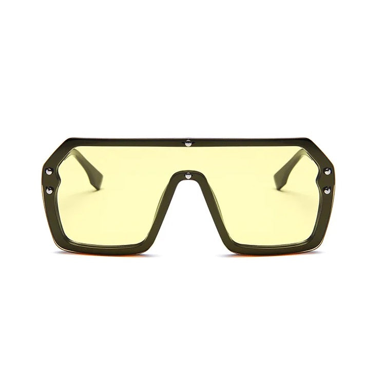 Basalt |Oversized Retro Square PC Sunglasses