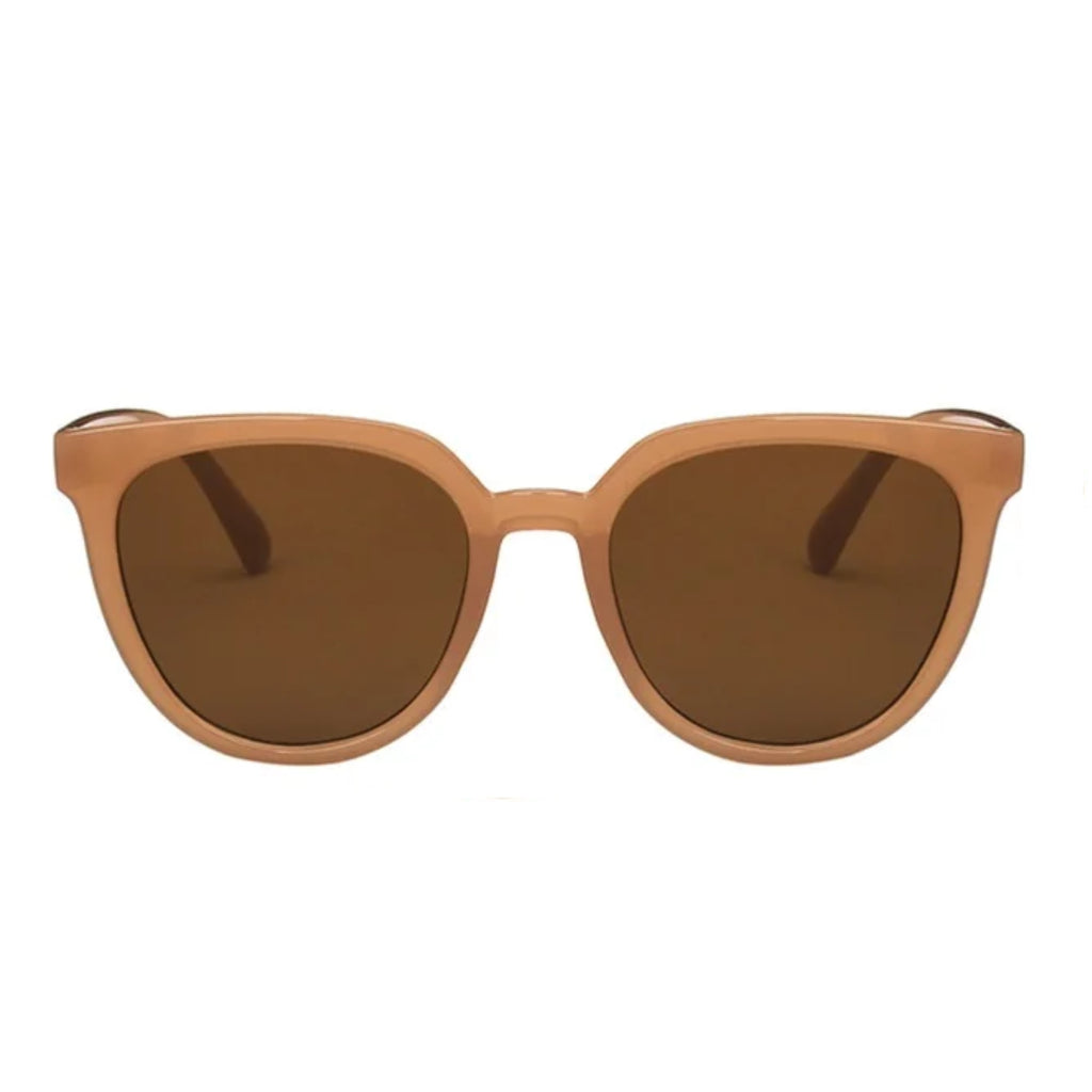 Topaz |Oversized Retro Round PC Sunglasses