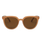 Topaz |Oversized Retro Round PC Sunglasses