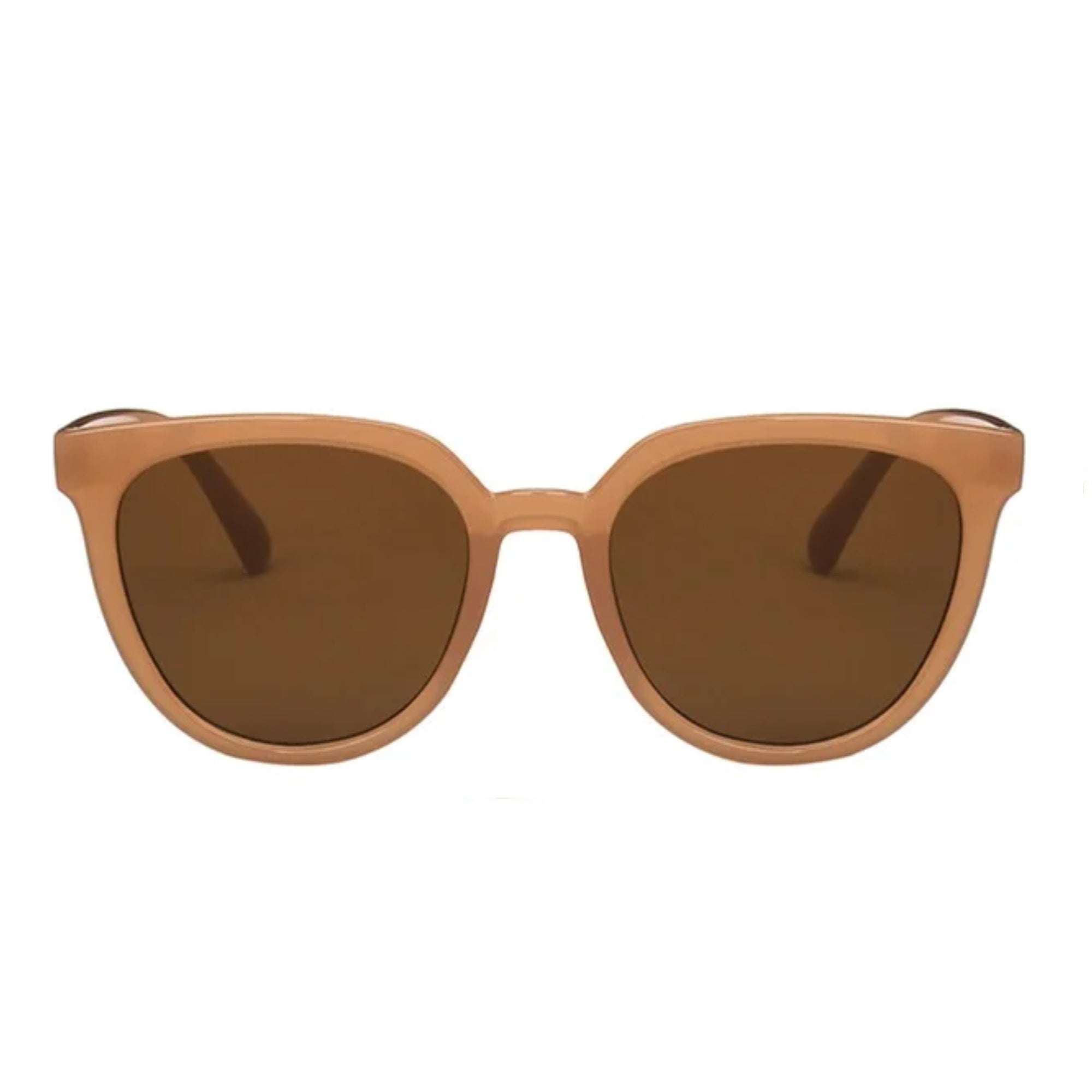 Topaz |Oversized Retro Round PC Sunglasses