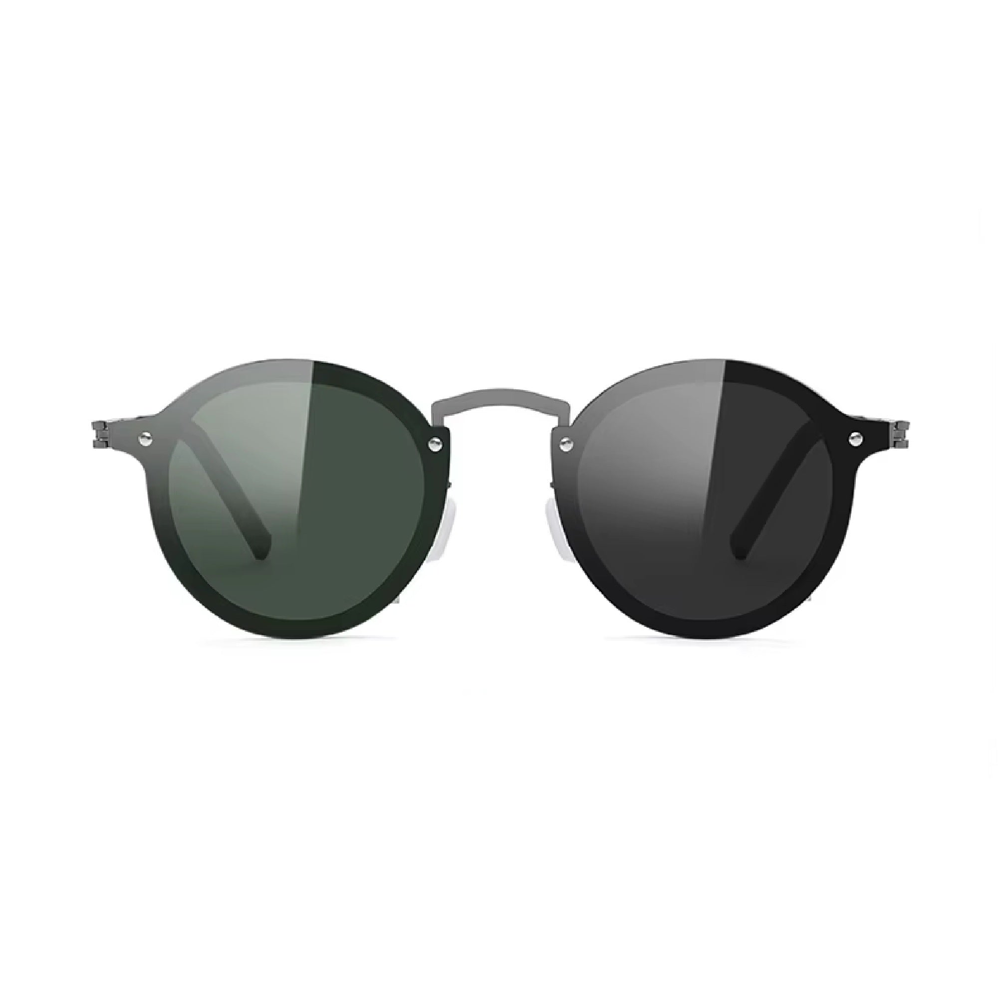 Carnaby |Adjustable Tint Round Metal Sunglasses