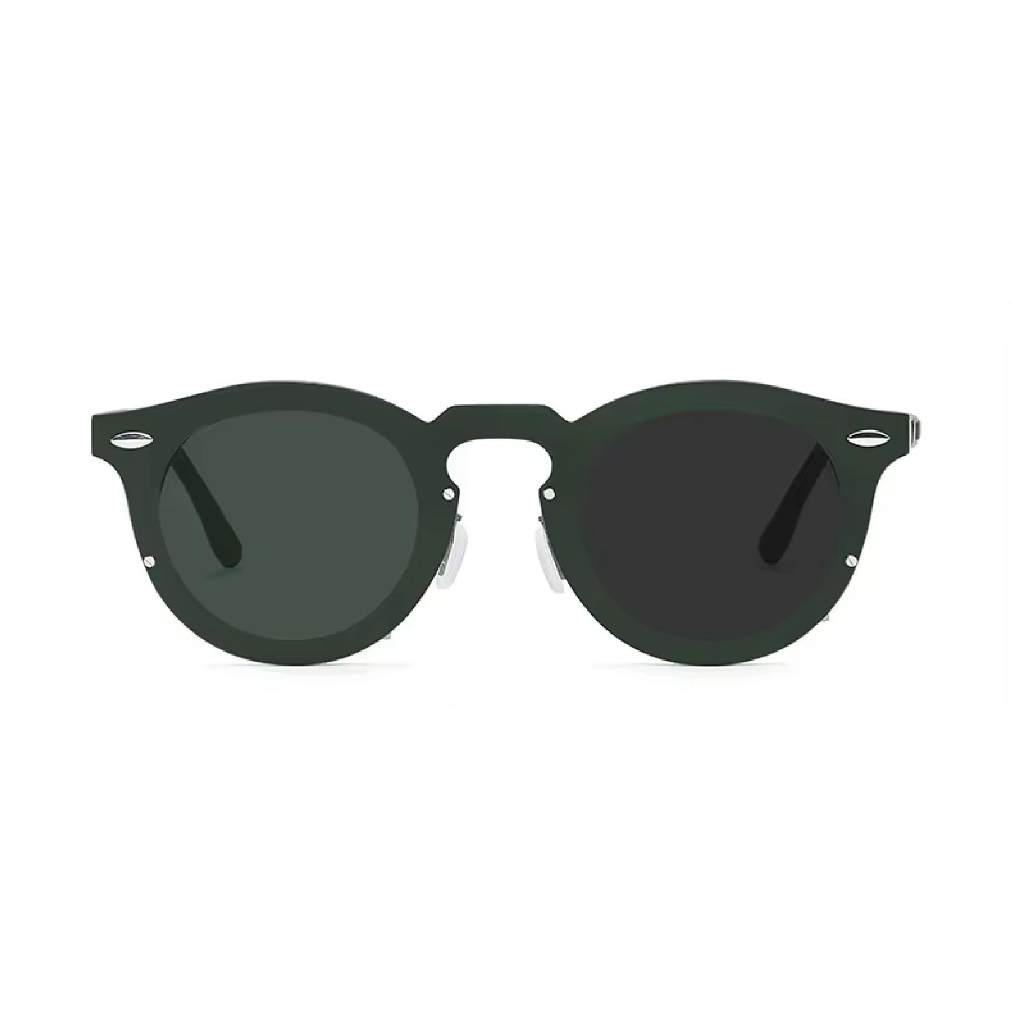 Halo |Adjustable Tint Round Metal Sunglasses