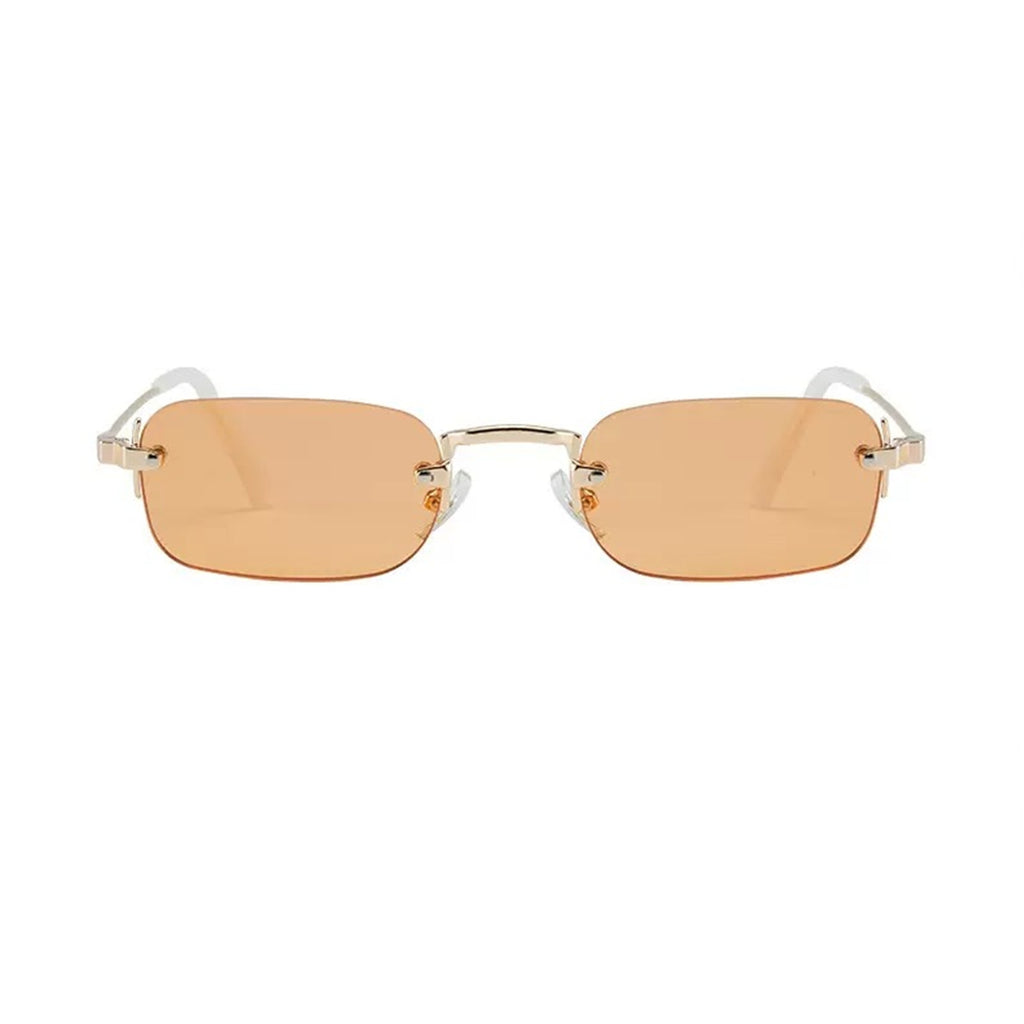 The Novelist |Classic Rectangle Metal Sunglasses