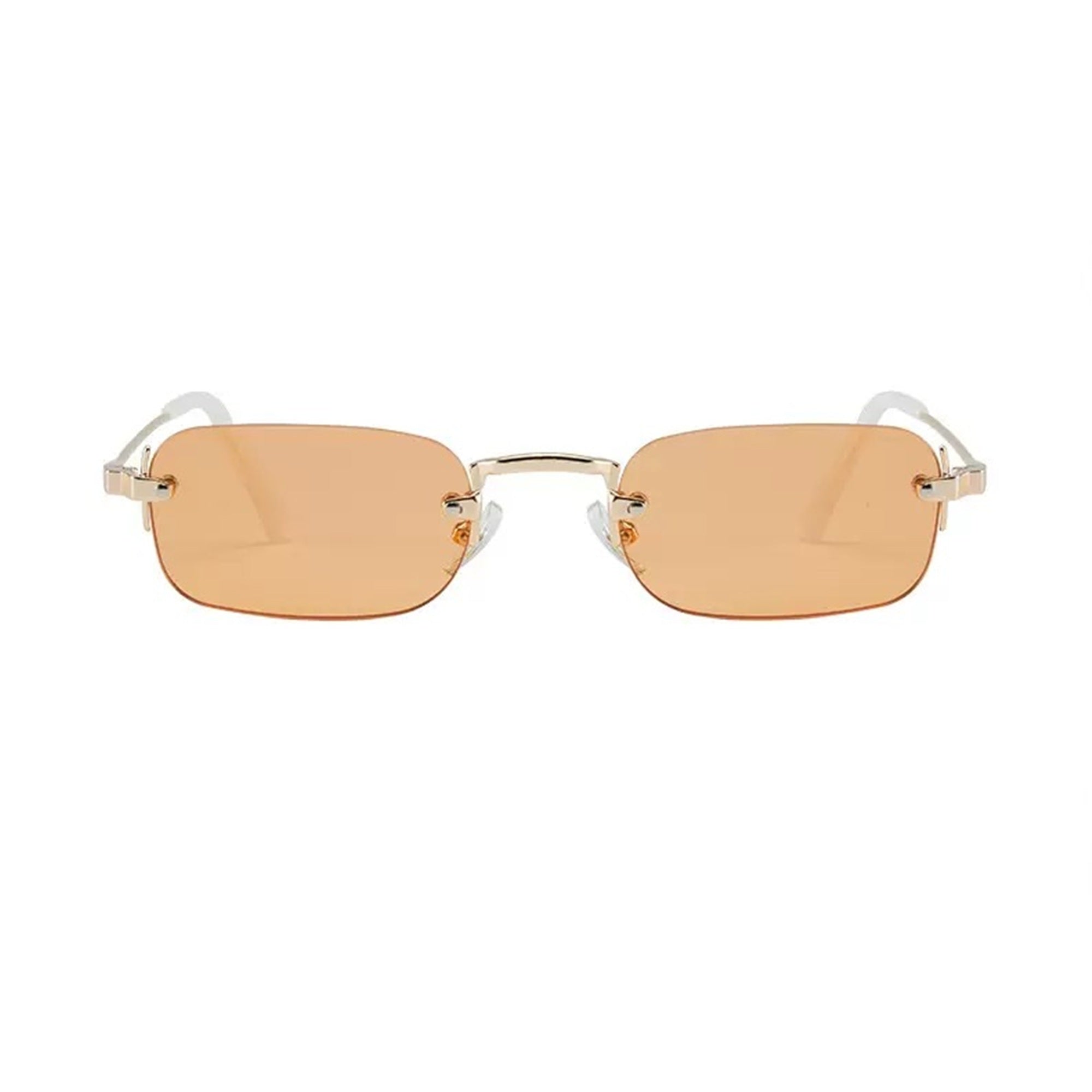 The Novelist |Classic Rectangle Metal Sunglasses