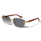 Shift Orion | Photochromic Rectangle Rimless Sunglasses