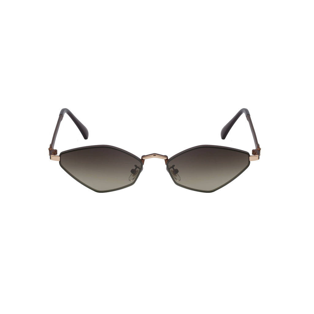 Onyx |Classic Cat-Eye Metal Sunglasses