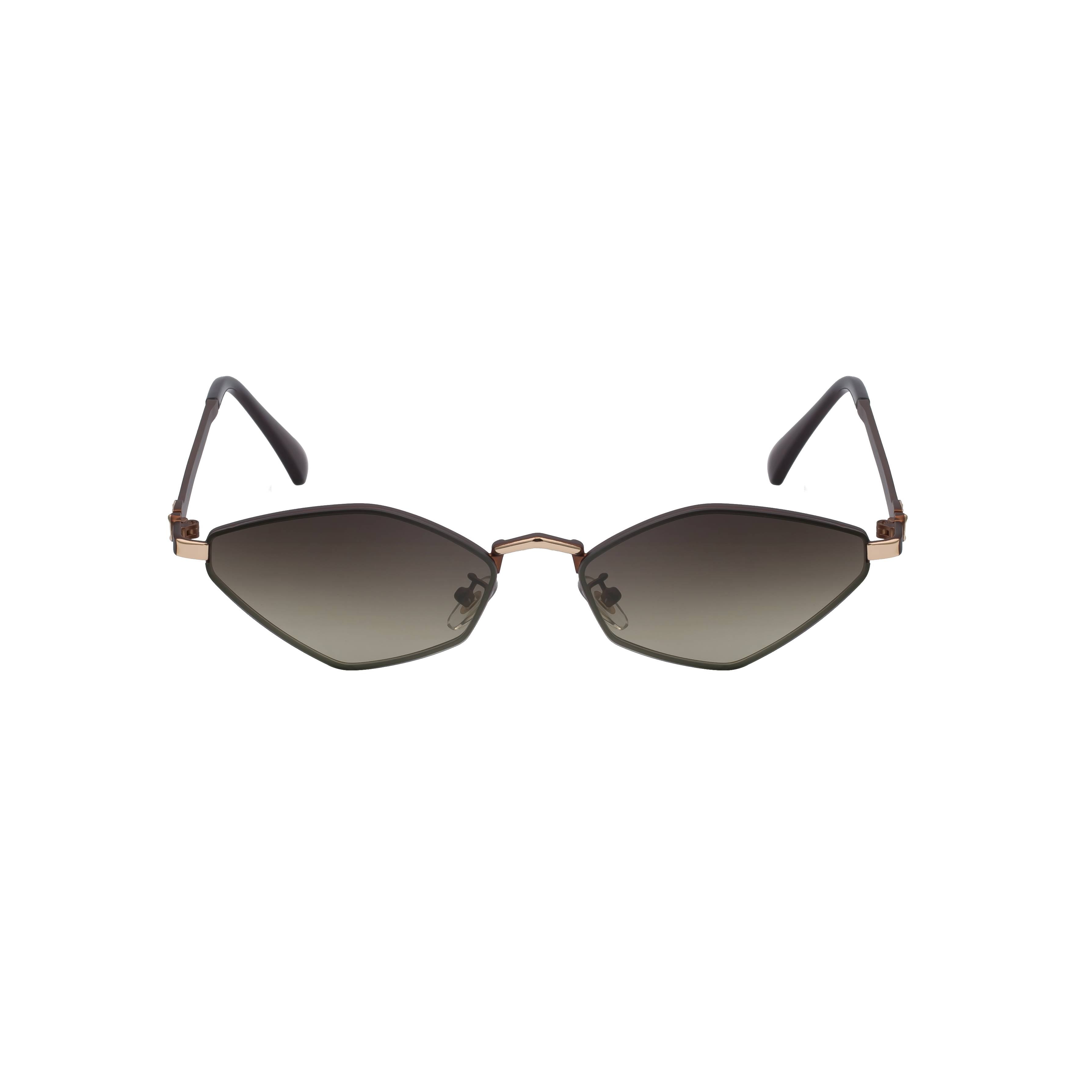 Onyx |Classic Cat-Eye Metal Sunglasses