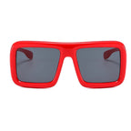 The Pillar |Oversized Retro Square PC Sunglasses