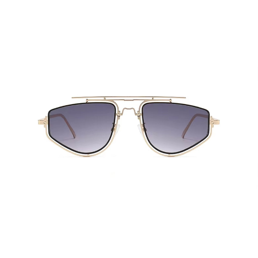 Dakota |Futuristic Navigator Metal Sunglasses
