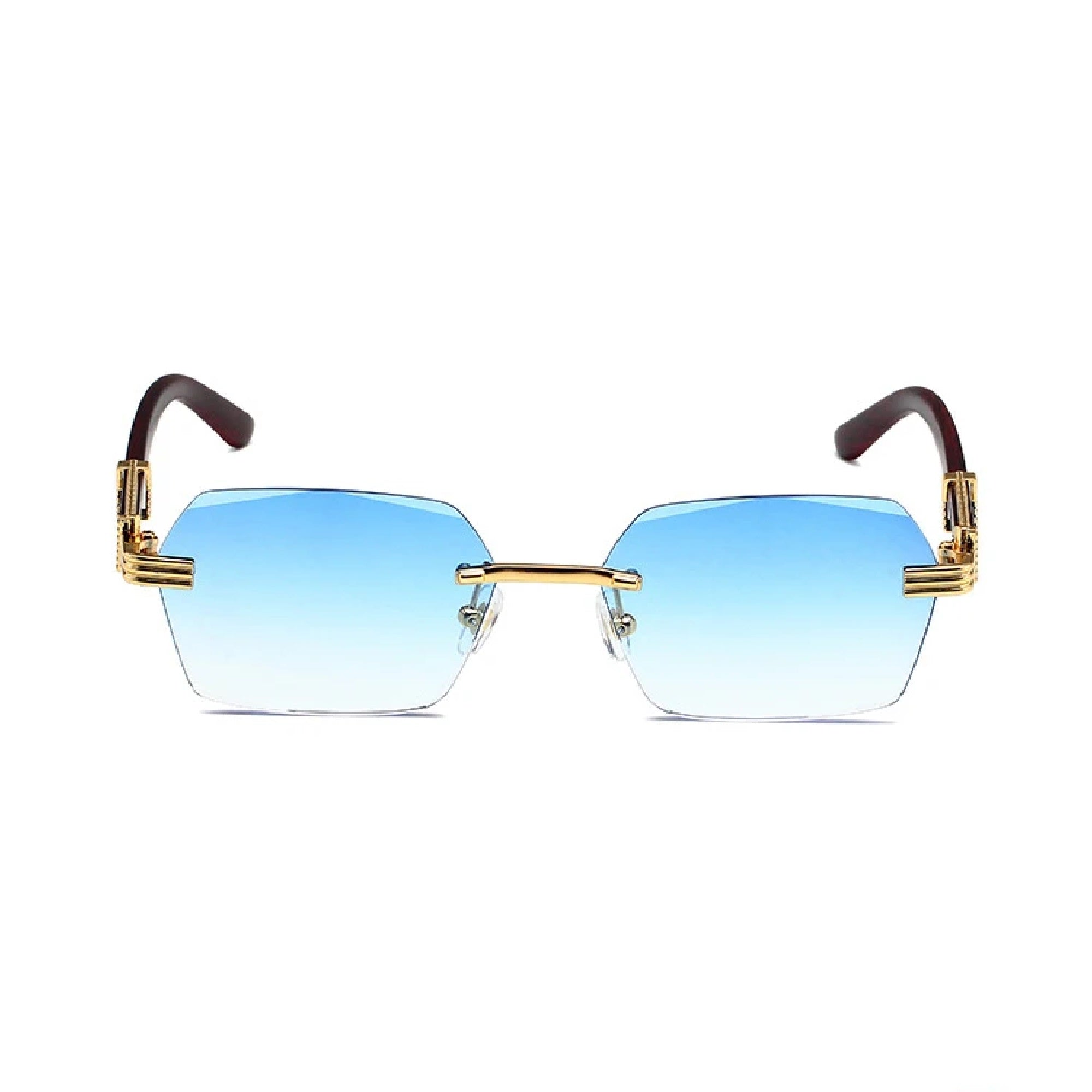 Cobalt |Classic Rectangle PC Sunglasses
