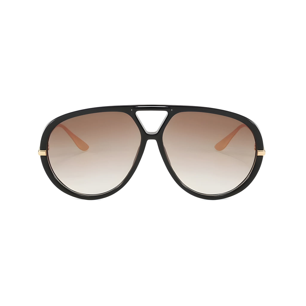 Zayden | Classic Oversized Aviator Metal & PC Sunglasses