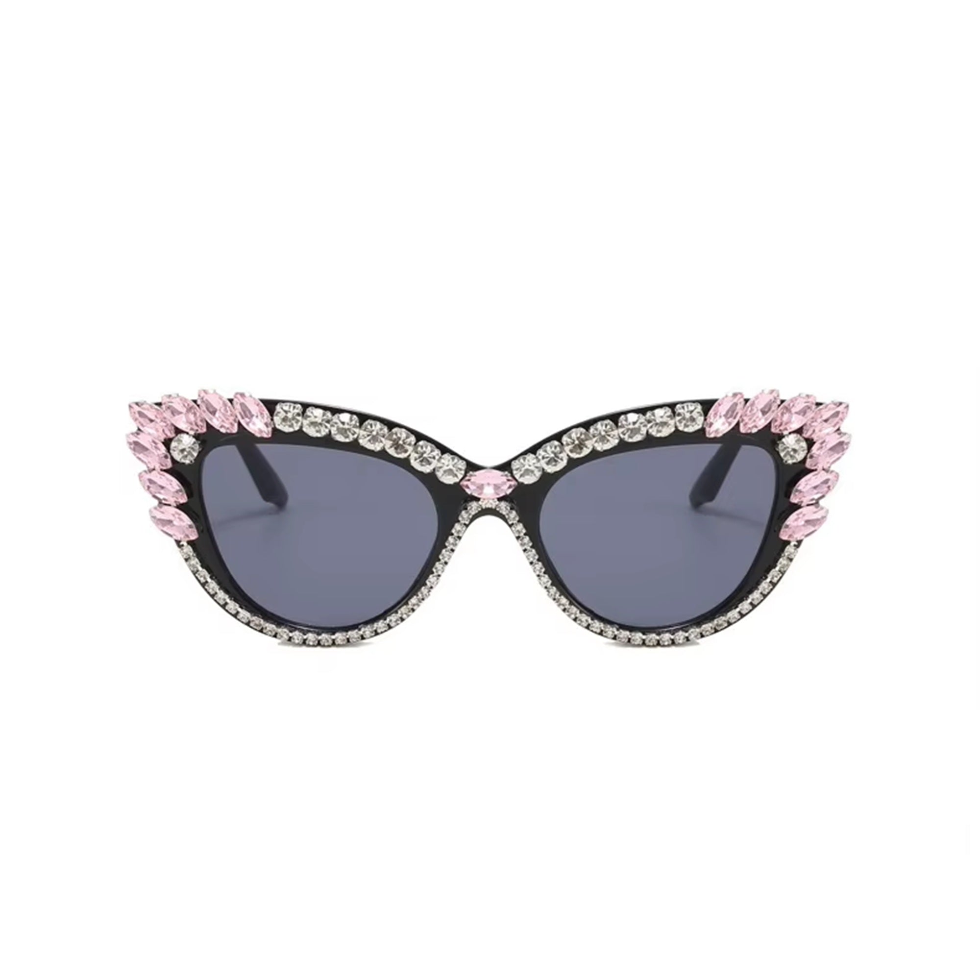 Garnexa |Rhinestone Cat-Eye PC Sunglasses