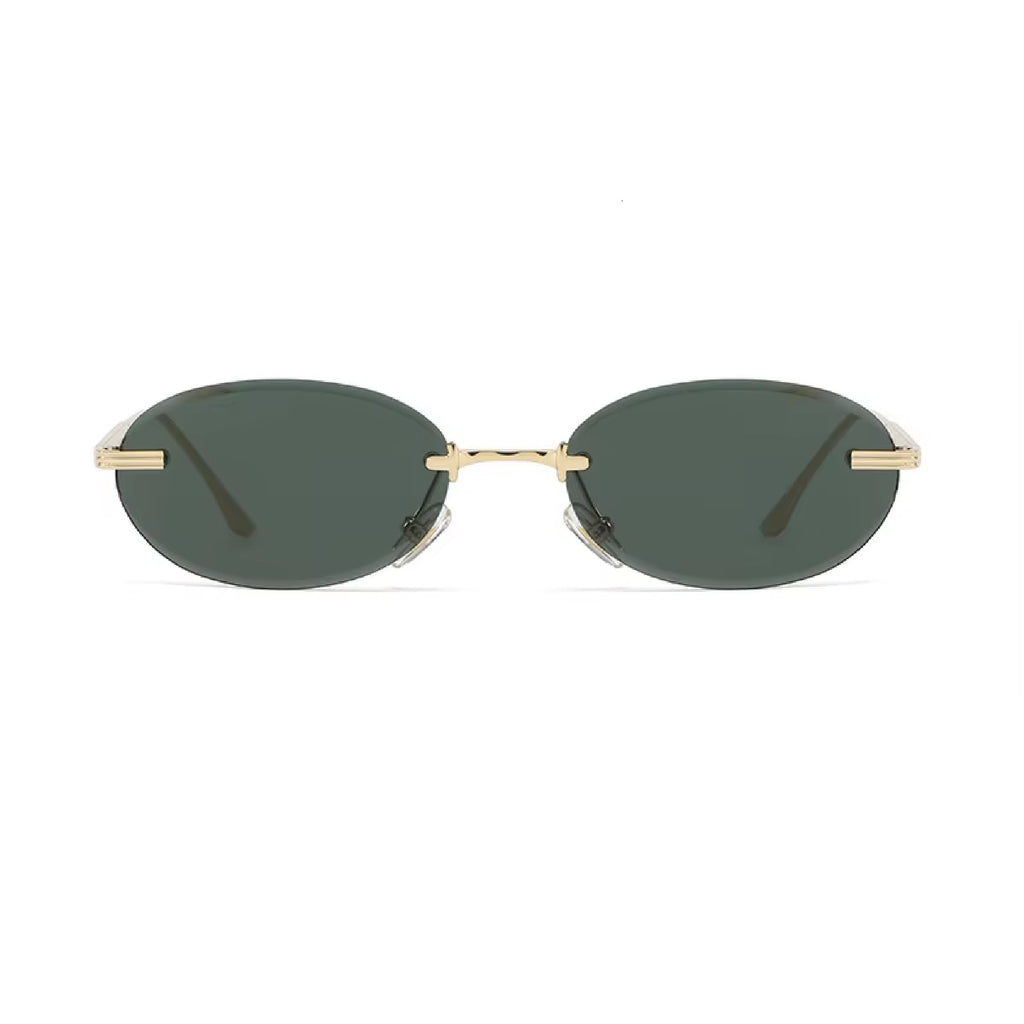 Jasper |Classic Oval Metal Sunglasses
