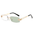 Shift Elio | Photochromic Rectangle Rimless Sunglasses