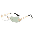 Shift Elio | Photochromic Rectangle Rimless Sunglasses