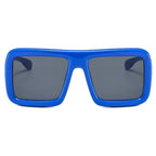 The Pillar |Oversized Retro Square PC Sunglasses