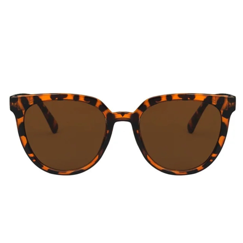 Topaz |Oversized Retro Round PC Sunglasses