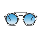 Phaedra |Retro Vintage Round/Hexagonal PC Sunglasses