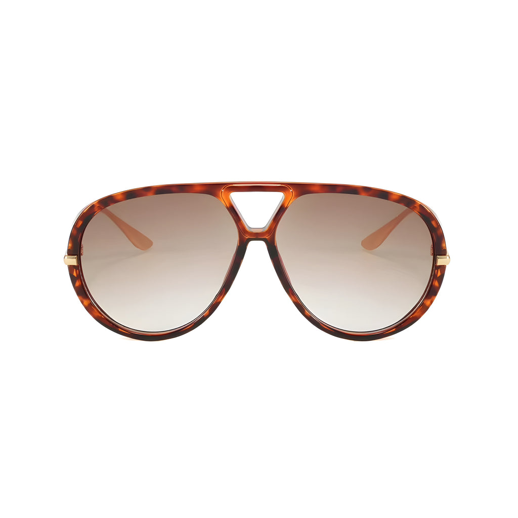 Zayden | Classic Oversized Aviator Metal & PC Sunglasses