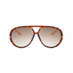 Zayden | Classic Oversized Aviator Metal & PC Sunglasses