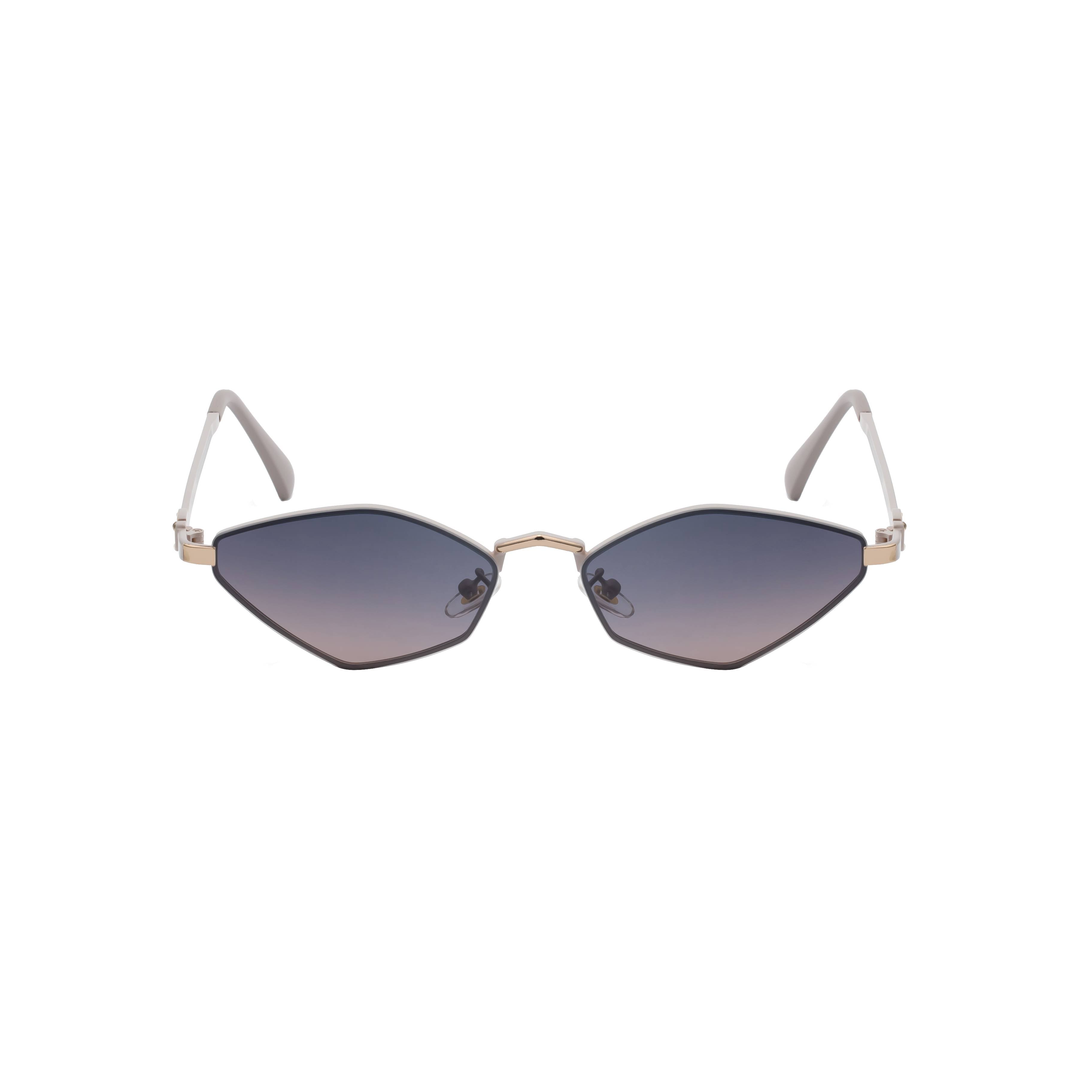 Onyx | Classic Cat-Eye Metal Sunglasses