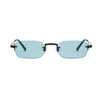 The Novelist |Classic Rectangle Metal Sunglasses