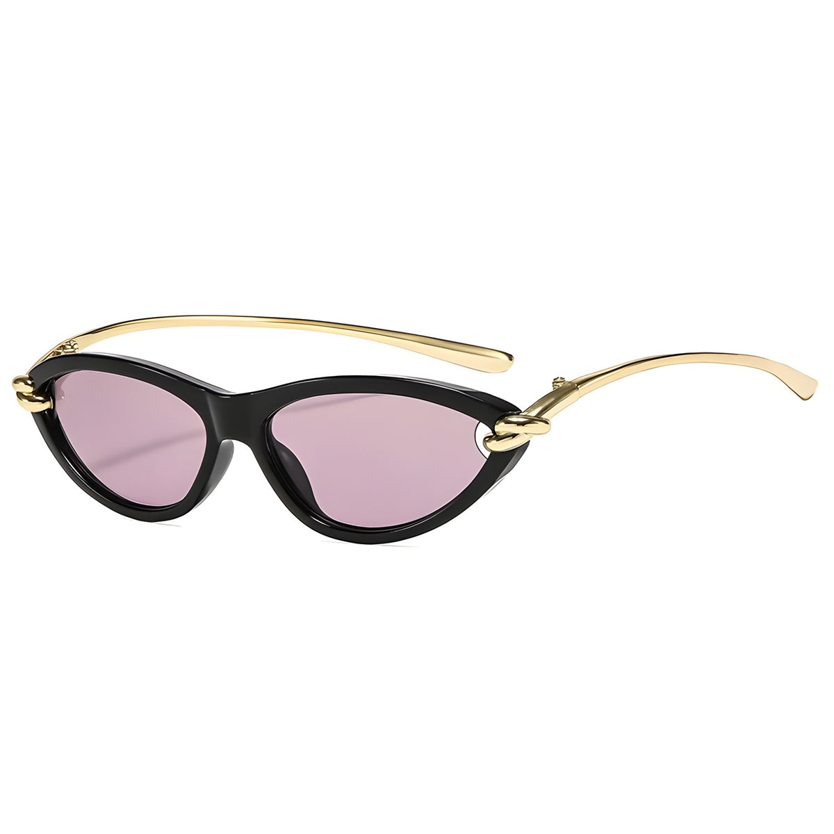 Cavelle | Classic Cat-Eye Metal & PC Sunglasses