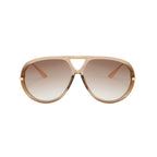 Zayden | Classic Oversized Aviator Metal & PC Sunglasses