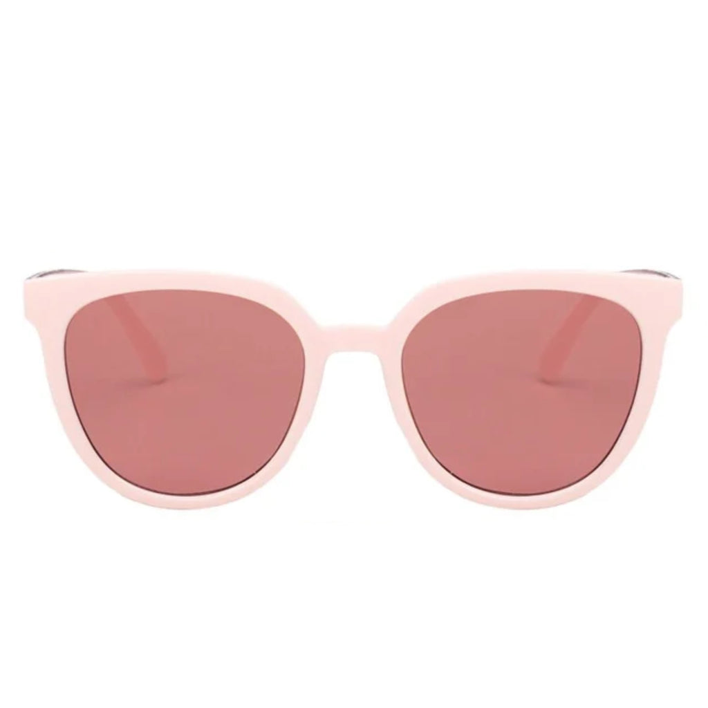 Topaz |Oversized Retro Round PC Sunglasses