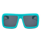 The Pillar |Oversized Retro Square PC Sunglasses