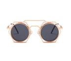 Phaedra |Retro Vintage Round/Hexagonal PC Sunglasses