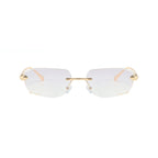 The Craftsman |Classic Rectangle Metal Sunglasses
