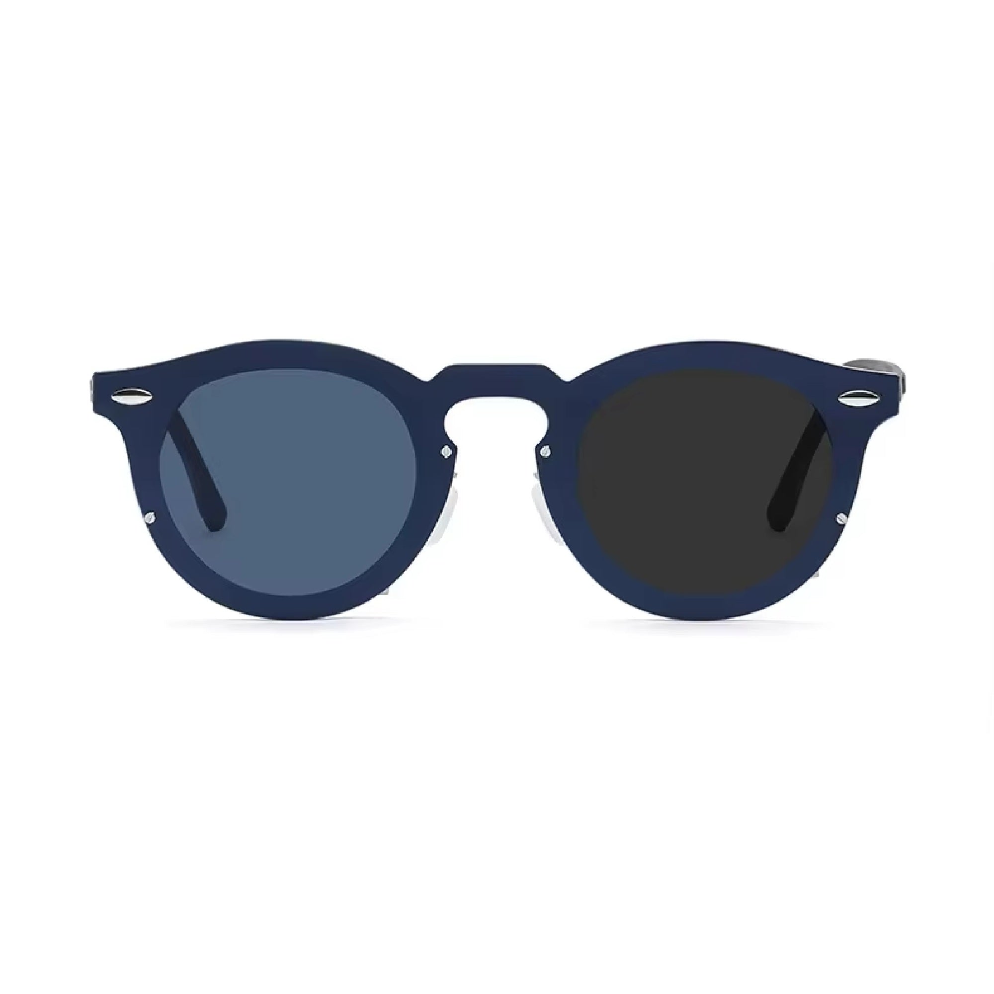 Halo |Adjustable Tint Round Metal Sunglasses