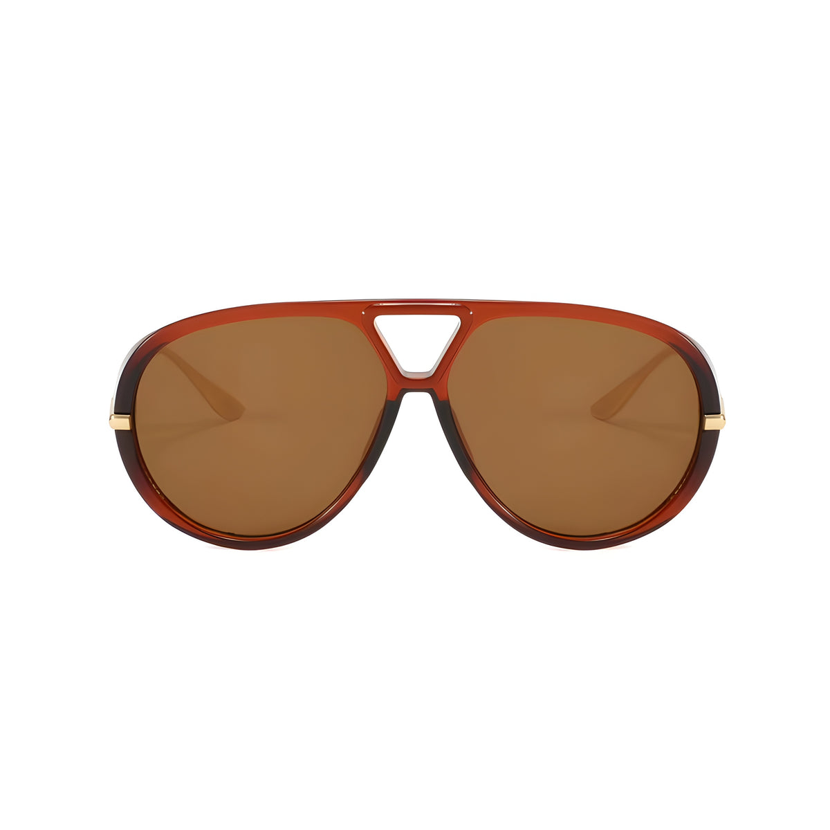 Zayden | Classic Oversized Aviator Metal & PC Sunglasses