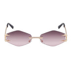 Flux |Futuristic Hexagonal Metal Sunglasses