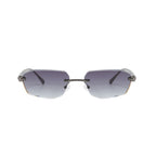 The Craftsman |Classic Rectangle Metal Sunglasses