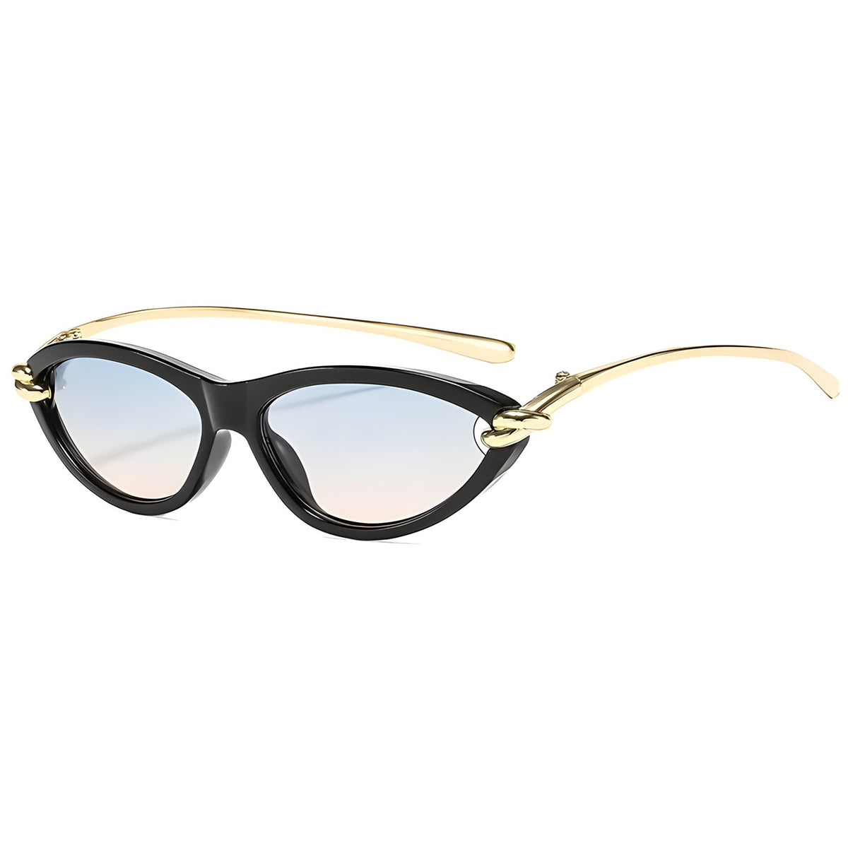 Cavelle | Classic Cat-Eye Metal & PC Sunglasses